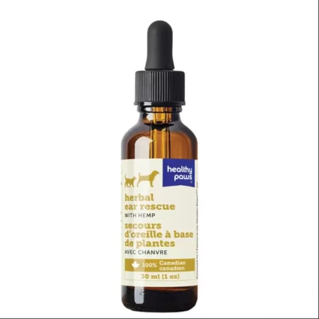 Healthy Paws Herbal Ear Rescue with Hemp 30ml